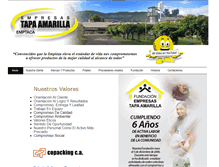 Tablet Screenshot of empresastapaamarilla.com
